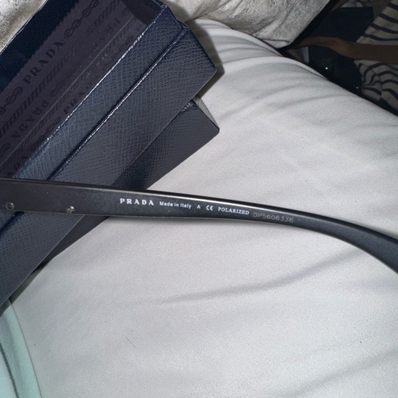 **BARELY USED** Prada Sunglasses with case, box, & cleaning cloth - Picture 16 of 16